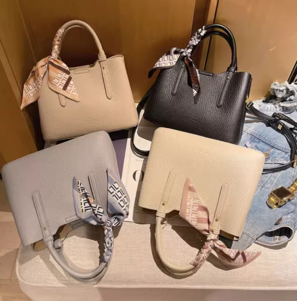 Leather handbag