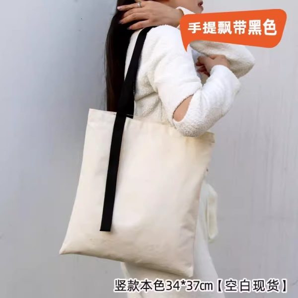 canvas bag custom printed logo high sense small bag advertising blank portable small bag canvas bag custom - Image 33