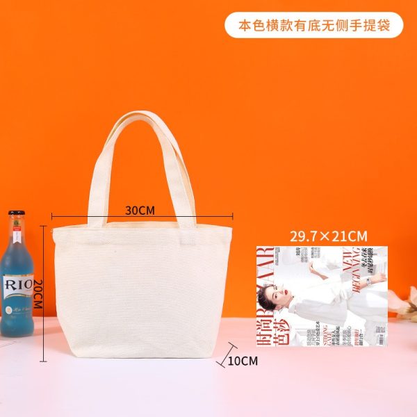 canvas bag custom printed logo high sense small bag advertising blank portable small bag canvas bag custom - Image 14