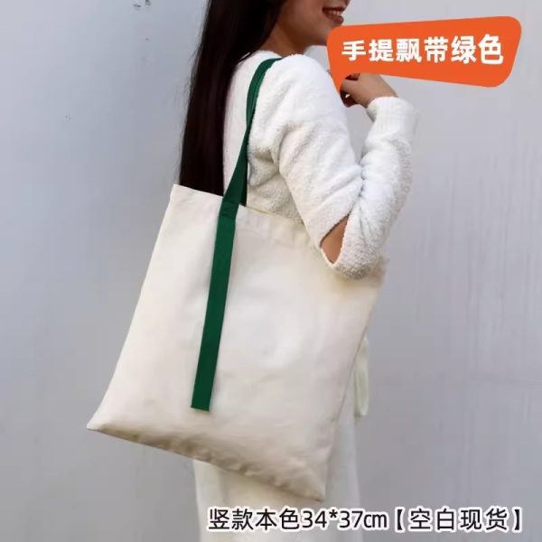 canvas bag custom printed logo high sense small bag advertising blank portable small bag canvas bag custom - Image 31