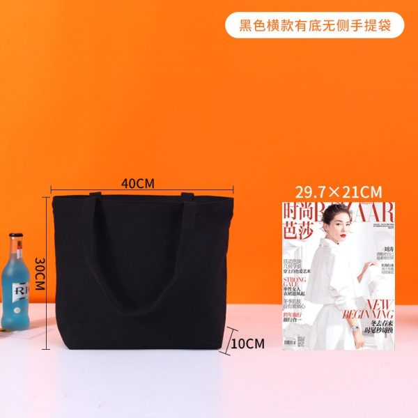 canvas bag custom printed logo high sense small bag advertising blank portable small bag canvas bag custom - Image 18