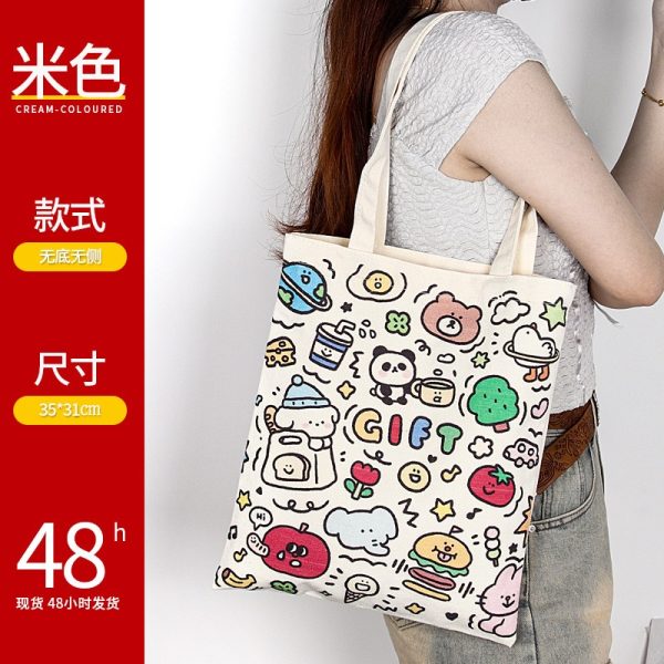 canvas bag custom printed logo high sense small bag advertising blank portable small bag canvas bag custom - Image 40