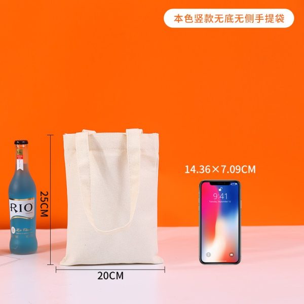 canvas bag custom printed logo high sense small bag advertising blank portable small bag canvas bag custom - Image 6