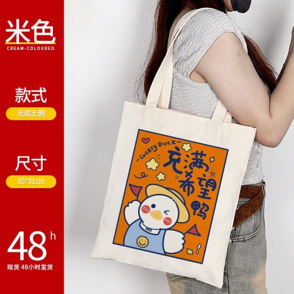 canvas bag custom printed logo high sense small bag advertising blank portable small bag canvas bag custom - Image 43