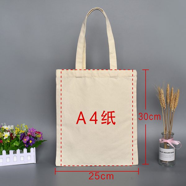 帆布袋定制印刷logo订做广告麻布布袋图案公司学校购物环保手提包 - Image 8