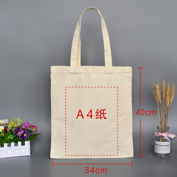 帆布袋定制印刷logo订做广告麻布布袋图案公司学校购物环保手提包 - Image 12