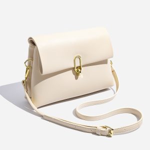 MS.MUSI retro small square bag, new niche design single shoulder crossbody bag